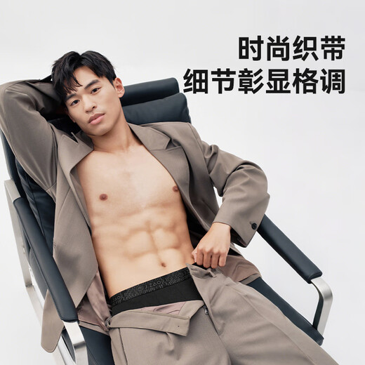 JD.com [President's Underwear] Pure Cotton Men's Underwear 7A Class Antibacterial Men's Boxer Large Size Boxer Shorts 2XL
