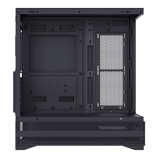 先马（SAMA）惊鸿2 黑色ATX海景房游戏电脑主机箱 电源仓网孔/高效散热/快拆/支持360水冷/9风扇位/427mm长显卡