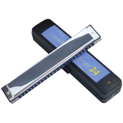 Tombo Japan Tongbao 6624 Performance de haut niveau débutant pour enfants novice polyphonique Hope24 harmonica d Tune