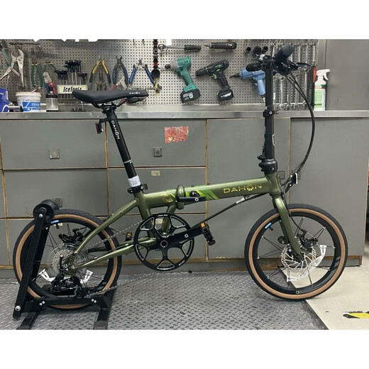 Dahon K3plusmini 349 Rad Set 16-Zoll-Klapprad Kaa693 Klapprad Schwarz Gold 18 Zoll