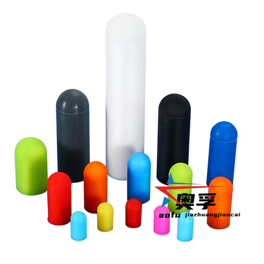 Ttooks high temperature resistant silicone thread protective sleeve screw cap rubber thread protective cap paint sandblasting electroplating rubber sleeve cap M9.5*13 (translucent)