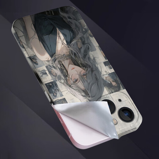 小寸心OPPOA55s手机膜A56 5G彩绘背膜A56s 5G卡通保护膜防刮贴纸全包软膜无残胶个性定制可爱 OPPOA55s【PM691撑手金克斯】