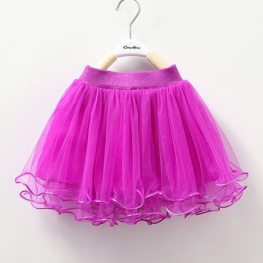 Vêtements pour enfants jupe jupe en jupe de gaze toutes saisons