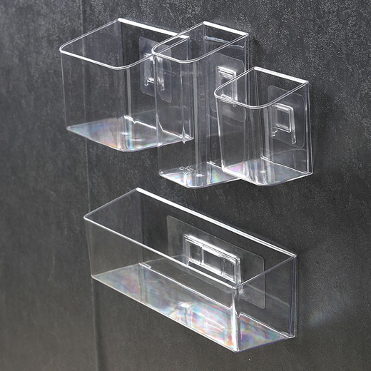 DUTRIEUX wall-mounted transparent storage box workstation station kitchen seasoning rack 4877.U port transparent basket-1 medium length (with two pairs of mothers and children