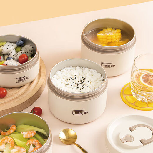 304 stainless steel portable insulated lunch box tableware multi-layer with rice microwaveable lunch box crisper bowl 304 stainless steel large 600ml lunch box