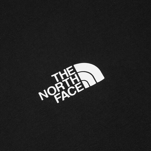 Camiseta de manga corta North Face North para hombres al aire libre cómodo, transpirable y transpirable verano de manga corta 88GC negro/jk3 m