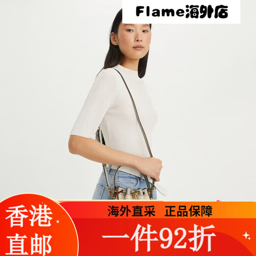 汤丽柏琦（Tory Burch）汤丽柏琦Tory Burch 汤丽柏琦  T MONOGRAM迷你老花单肩水桶包TB