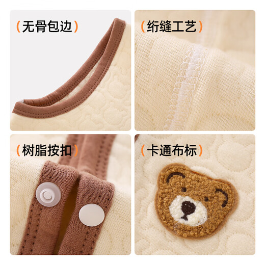 JOYNCLEON baby vest autumn and winter for male and female babies newborn children vest outer wear quilted thermal vest Jwc200690