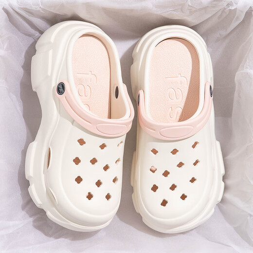 Lidani (Tzldn) Dick-Soled-Lochschuhe für Frauen 2025 Sommer neues Hochhaus, Anti-Rutsch, Scheiße, Operationssaal Pantoffeln, Außensandalen für Frauen