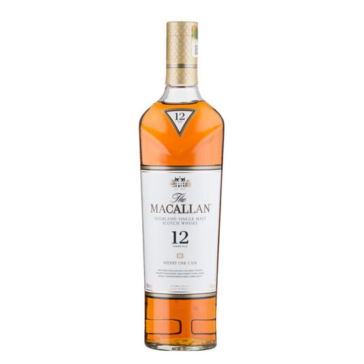 Macallan McAllen 12-jähriges Doppel-Barrel Blue Diamond Single Malz Scotch 700 ml Echtes authentisches Produkt echtes authentisches Produkt McAllen 12-jähriges Black Diamond 700 ml