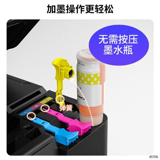 佳能原装GI-81墨水适用G1830/31/G3830/3831/32/33/36G3820/3890/4870 专用GI-81【四色一套】