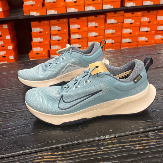 耐克（NIKE）鞋子户外跑步鞋轻便男鞋鞋透气运动鞋夏季新款越野网鞋 浅蓝HM9734-402  科技 39