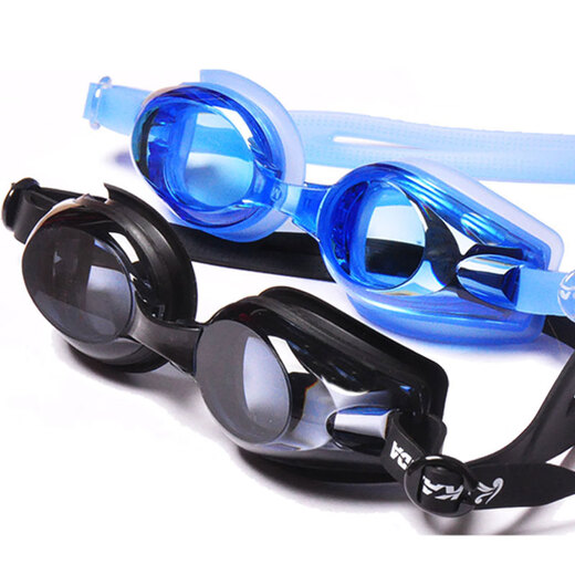 Xiaomijiao swimming goggles, myopia swimming goggles, anti-fog goggles, height 1100-1000 degrees, left and right, black 500 degrees