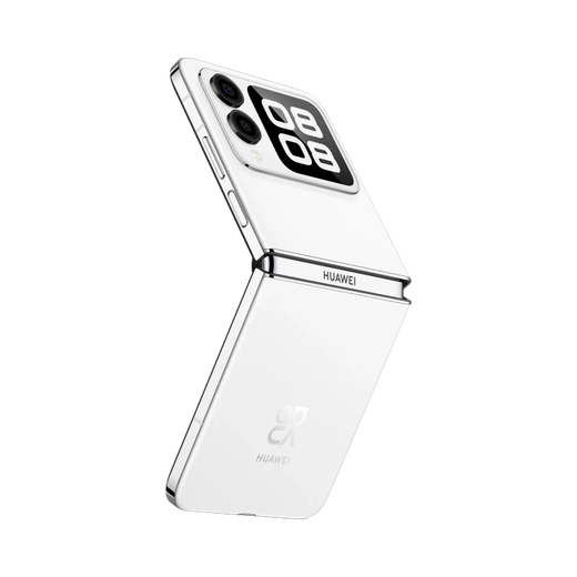 Huawei (Huawei) Nova Flip National Subvention 15% Petit pliage 6,88 mm Minage et fiable Hongmeng AI Fun Play Hover Selfie Smartphone Zero Degree White 512 Go Standard officiel
