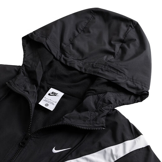 Nike (Nike) Frauenkleidung 2025 Sommer Sportbekleidung gewebt windprofessioneller Kapuzenportesport-Jacke Mode Casual Jacket Top HM8972-010 S