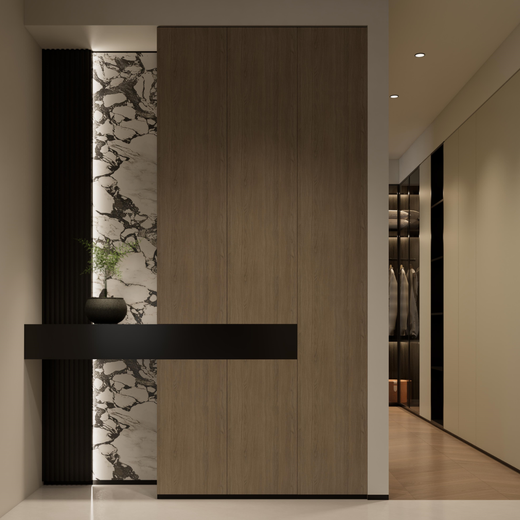 Jingdong whole house customized EGGER TV background wall wainscot customization package 8