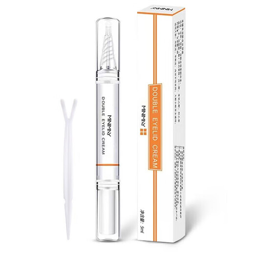 NHGAD Double Eyelid Styling Cream Double Eyelid Sticker Invisible Traceless Glue Artifact False Eyelashes Glue Waterproof and Doesn't Take Off Makeup