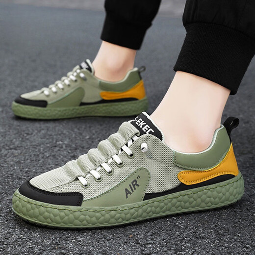 Changxiang Huili Board Shoes Summer New Fashion Fashion Fashiony Casual Men's Shoes Adolescentes al aire libre Sports Sports Sports Men Fh-Yaozhan 869 White 41