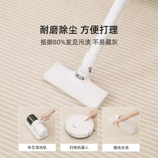 日式奶油风地毯客厅2025新款免洗可擦沙发地垫轻奢感防水家用天津 云颜-16867 180cm*200cm