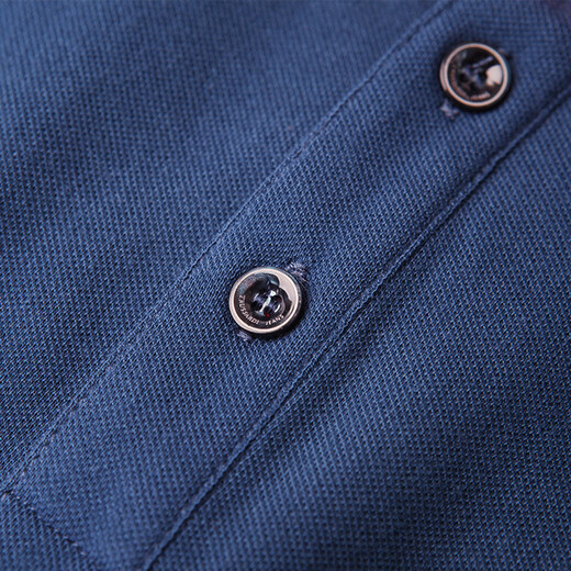 TRUSSARDI JEANS Luxury Men's Blue Cotton Slim Short Sleeve POLO Shirt 52T00212 1T001678 U280 L size