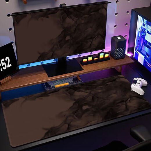 Mat de ratón con Sense Eports E-Sports de escritorio de computadora súper grande para la alfombra de teclado para niños Representante y lavable Mat de ratón ZZ-3893/Llama [80 cm*30 cm de espesor 2 mm]