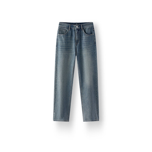 Семир Сенроу Джинсовая ткань | Джинсы мужские 2025, весенне-осенние брюки, свободные прямые брюки в стиле ретро, ​​свободные 109925124102