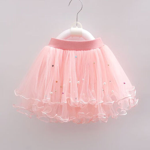 Vêtements pour enfants jupe jupe en jupe de gaze toutes saisons