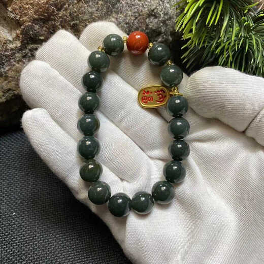 Ikeli Hotan jewelry light luxury ancient single circle bracelet gold bracelet handmade temperament jewelry ancient single circle bracelet