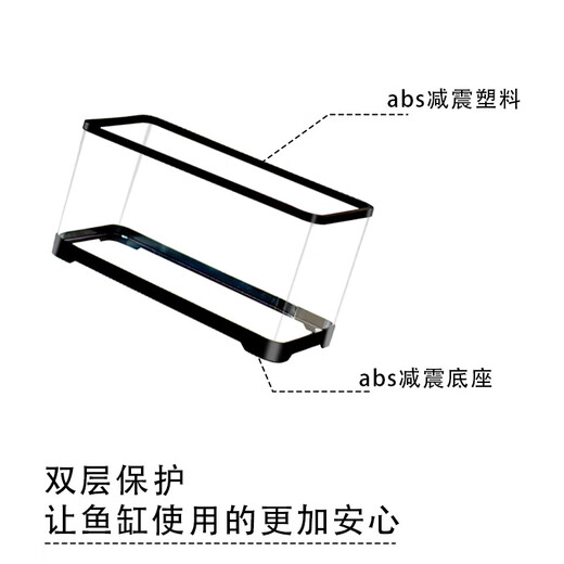 Turtle tank household landscaping filter circulation sun terrace climbing platform acrylic ecological mixed fish tank small turnover box water changer