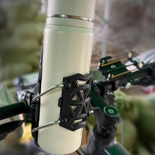 Adaptive water cup holder, motorcycle electric vehicle guard bar, universal kettle holder, rotatable folding water cup holder, automatic adjustment water cup holder, Yunji gray, universal guard bar/handlebar/crossbar, etc.