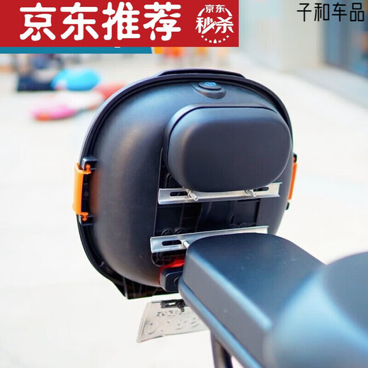 适用于电动自行车后备箱 电动车后备箱尾箱储物箱雅迪爱玛 L9928磨砂白色普通款