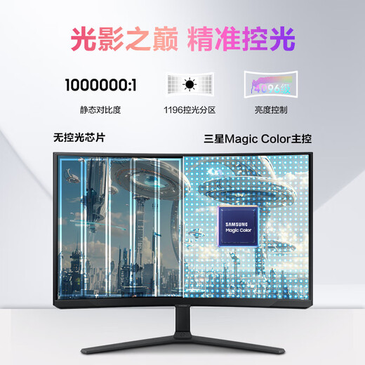 Samsung Odyssey G8 32-inch MiniLED 4K E-Sports Curved HDR2000 High Brush Game G7 Desktop Notebook External Extended Screen Computer Monitor 4K 240Hz G85NB S32BG85BNC Official Direct Flagship Store