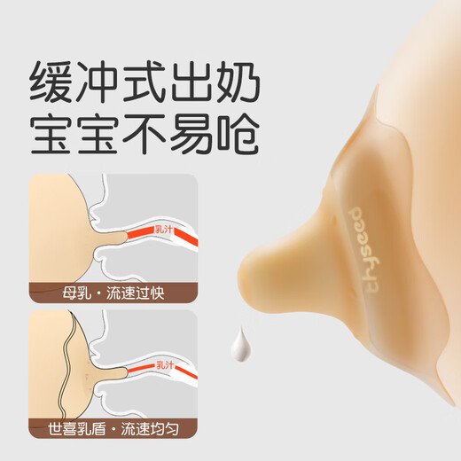 Shixi Breast Shield Newborn Breast Shield Ultra-thin Nipple Protector Single-layer Breast Paste Breastfeeding Traction L Size