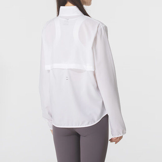 Nike (Nike) Sportanzug Frauenkleidung 2025 Neues Herbst-Fitness-Training gewebte zweiteilige Jacke, Fußhose HV2648-100+HM8977-010 S