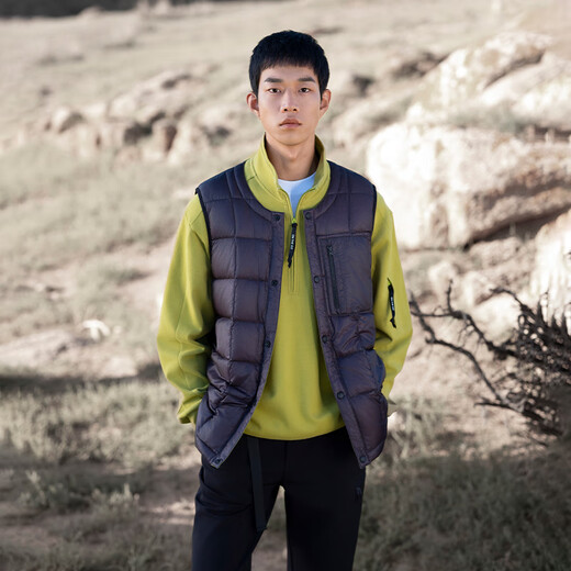 VICUTU Men's Windbreaker Autumn Fashion Hooded Business Casual Versatile Mid-Length Jacket Black L/175/92A