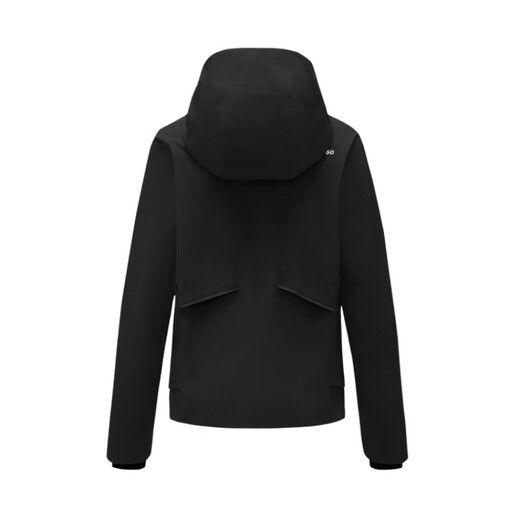 迪桑特（DESCENTE）WOMENSRUNNING系列SS25logo防风防水透气连帽夹克外套女款 CR-CREAM M (165/84A)