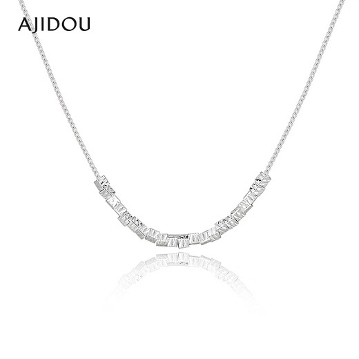 Ajidou Ajidou Halskette für Frauen S925 Silber Einfache einfache Kette Silber 45 cm 1 Stück