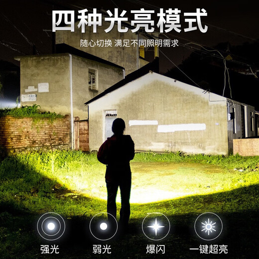 便携式多功能迷你钥匙扣灯 钥匙扣工作灯*1个