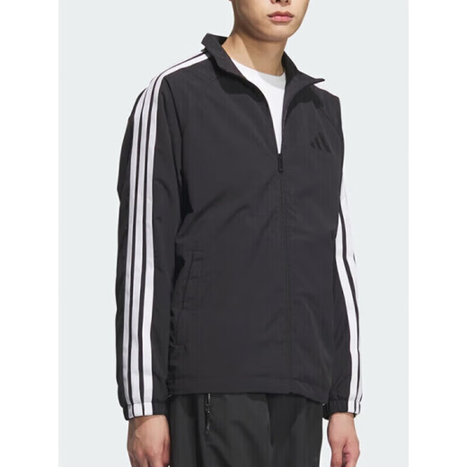 Adidas Jacke Herren neuer Fitnesstraining Sportswear Stand Collar Casual Woven Jacket Top KC3892 C KC3892 XL