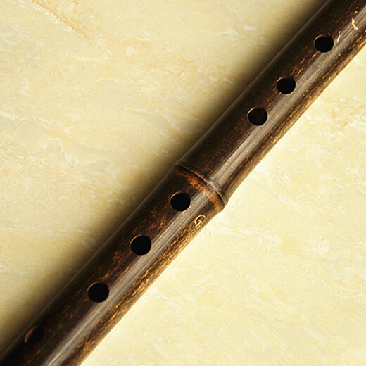 管子先生洞箫精品素箫手工调音八孔六孔紫竹一节专业萧乐器EFGA调 8孔G调正手带根