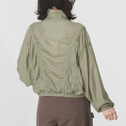 Puma (Puma) Chaqueta para mujeres 2025 Summer Nuevo cuello de soporte de soporte transpirable lo suelto Desgaste informal Jacket Daily Sportswear 633971-82 XS