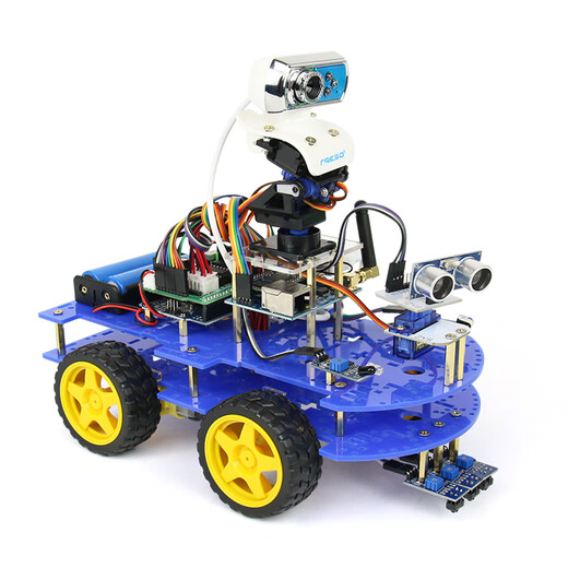 Yue Changsheng smart car robot kit graphical programming wifi four-wheel drive smart robot suitable for package A
