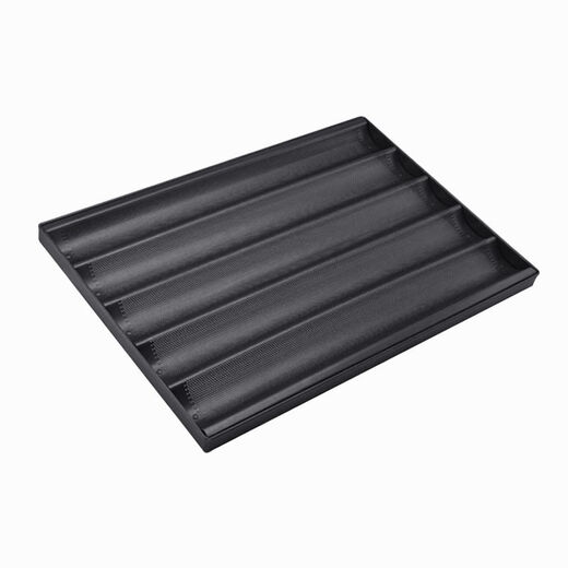 
Steaming Man Baking Mold Non-stick French Sticks Five-Slot Four-Slot Wave Baking Pan Bakery Bag U-shaped Bread Mold sn15864 Slot