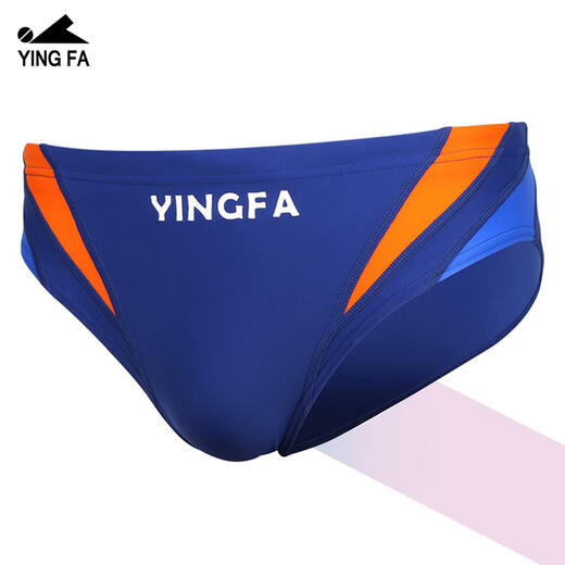 Yingfa Yingfa Dreieck kleine Boxer-Badehose für Herren mit Plattfüßen und Verbreiterung, um Peinlichkeiten zu verhindern, Renn-Trainings-Badehose für Erwachsene und Kinder, neuer Cartoon-Druck, 3 l