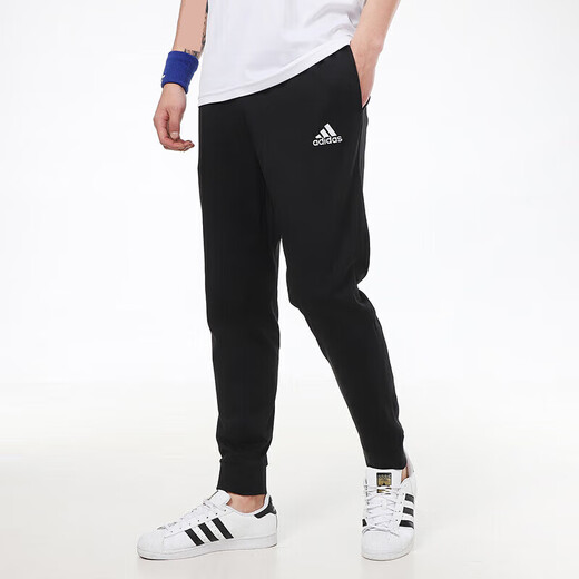 阿迪达斯 （adidas）男子秋冬运动套装 健身训练舒适透气立领夹克外套跑步休闲长裤 H46101+GK9226/简约时尚 3XL