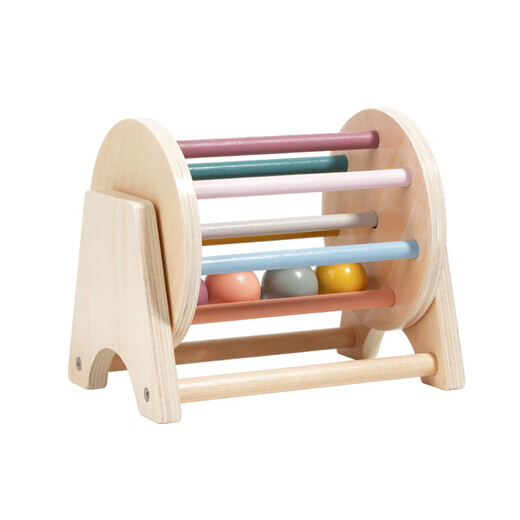 Disney Montessori Infantil e infantil Educación temprana de educación temprana Juguetes para bebés 0-1 años 5 Baby Coaxing Artifacts 3 a 6 Desktop Rolling Drum Toys