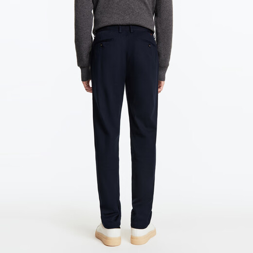 Pantalones informales de Joeone Casual Men's 25 Autumn Nuevo cómodo, pantalones suaves y elegantes, versión combinada + azul marino + jb1e12013 36 tamaño 180/90b (2.76) ft 92cm