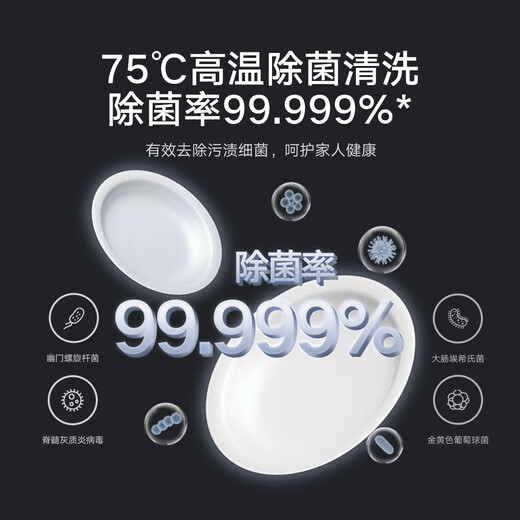 Mijia Xiaomi dishwasher 16 sets N1 smart switch door drying large capacity embedded independent dual-use first-class water efficiency QMDW1602M