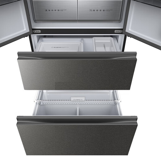 Homa 539 liter French multi-door zero-embedded refrigerator intelligent control moisturizing ultra-thin embedded frost-free refrigerator deep cooling quick freezing-40 standard