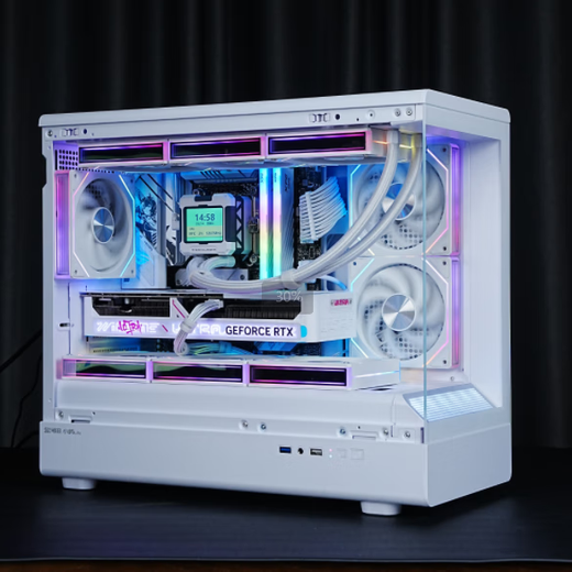 
Asus Family Bucket 14700KF Host RTX5070Ti Host Blowing Snow Customized Asus Family Bucket ROG Sun God Graphics Card Design Game Assembly Computer Host DIY Assembly Machine Equipped with Five丨14600KF+RTX5060Ti 16G